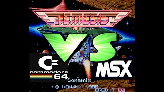 C64 vs MSX - Nemesis/Gradius