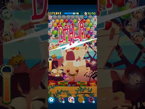 Angry Birds Pop Bubble Shooter-Level 628 3 STARS NO BOOSTERS #angrybirdspopbubbleshooter