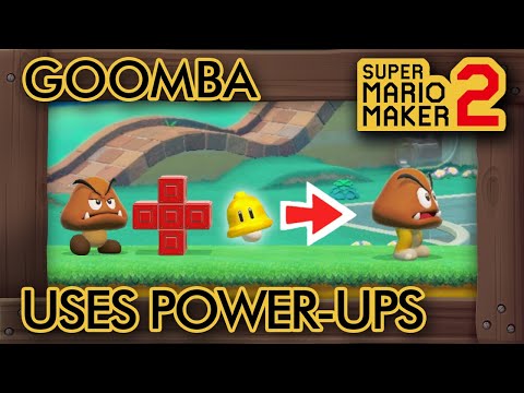 Super Mario Maker 2 - Goomba Uses a Power-Up in This Level