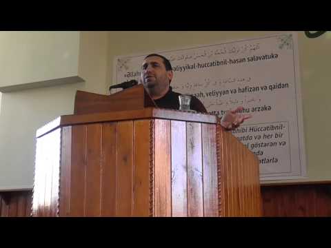 Ustad Haci Namiq.Cume Gunun 2-ci Xutbesi(06.11.2015)