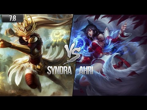 SARDOCHE REPLAY - SYNDRA VS AHRI - SARDOCHE EN PLATINE