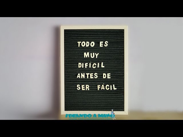 Vídeo relacionado con Fieltro Tablero de Texto, Fieltro De Madera Pizarra Anuncio Con Letras Intercambiables, Decoración De Mesa Para La Escuela Cafetería Navidad Halloween Negocio