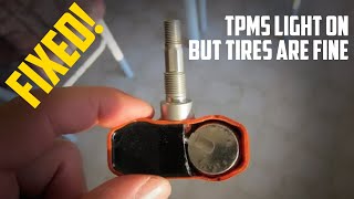4 Reasons TPMS Light ON But Tires Are Fine