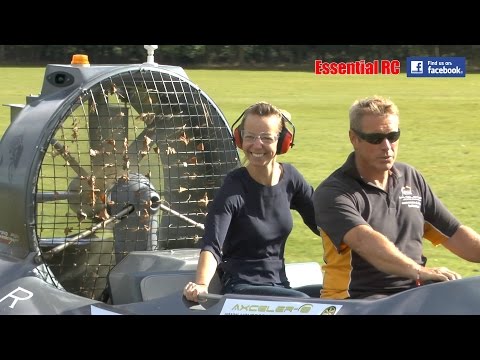 FAST Hovercraft RIDE with Axceler-8 at Festival of Flight | Ragley Hall 2016
