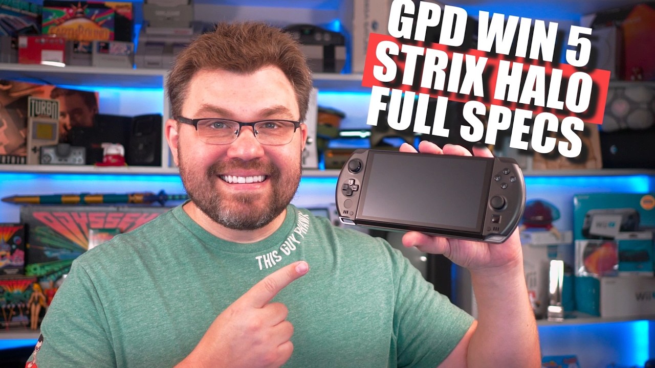 AMD Strix Halo gaming handheld lacks an internal battery — GPD Win 5 requires an external battery or be plugged into the wall AMD Strix Halo gaming handheld lacks an internal battery — GPD Win 5 requires an external battery or be plugged into the wall