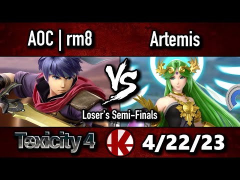 T4 - AOC | rm8 (Ike) vs. Artemis (Palutena) - Loser's Semi-Finals