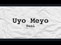 Teni - Uyo meyo (Proper English Translation with Complete Lyrics)