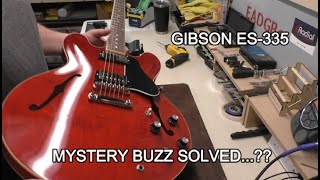 FOLLOW-UP - Mystery Buzzing on a Gibson ES-335 Guitar... Solved??