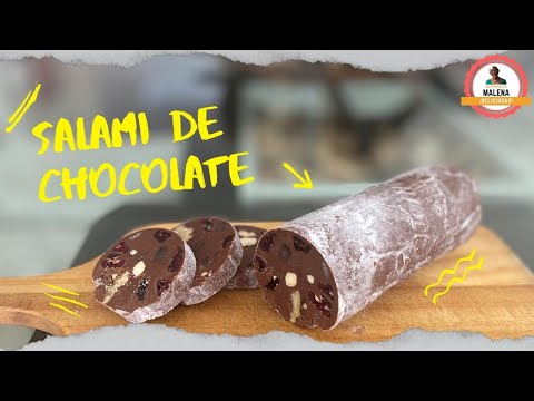 Receta de Salami de Chocolate