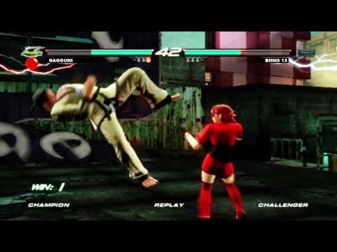 Tekken 6 BR | Anna (GAGGUNI) vs Baek (BMNS 13) | V188
