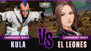 FF:CotW 🐺 KULA (Duck King) vs EL LEONES (Mai Shiranui)⭐Replay Match - FATAL FURY: CotW - 8/26