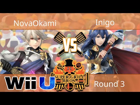Super Grill Bros - NovaOkami (Corrin) vs Inigo (Lucina) - Smash 4 Round 3