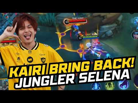 KAIRI BRING BACK THE LEGENDARY JUNGLER SELENA IN HIGH RANK!