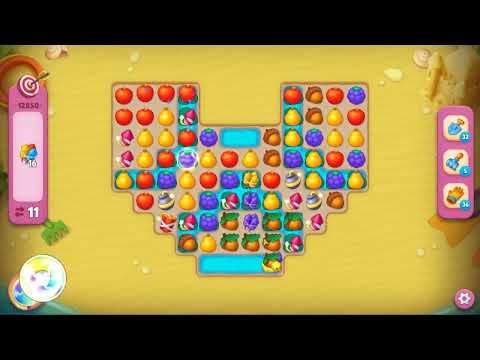 Gardenscapes Challenge level 12850 Gameplay #Bubunka