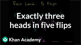 Exactly Three Heads in Five Flips