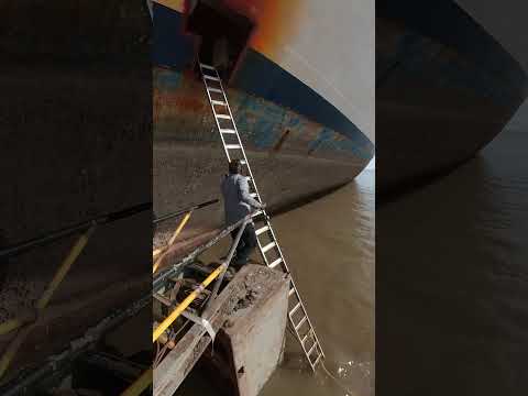 Boarding Star Cruise Gemini at Alang, Asia's biggest ship breaking yard.