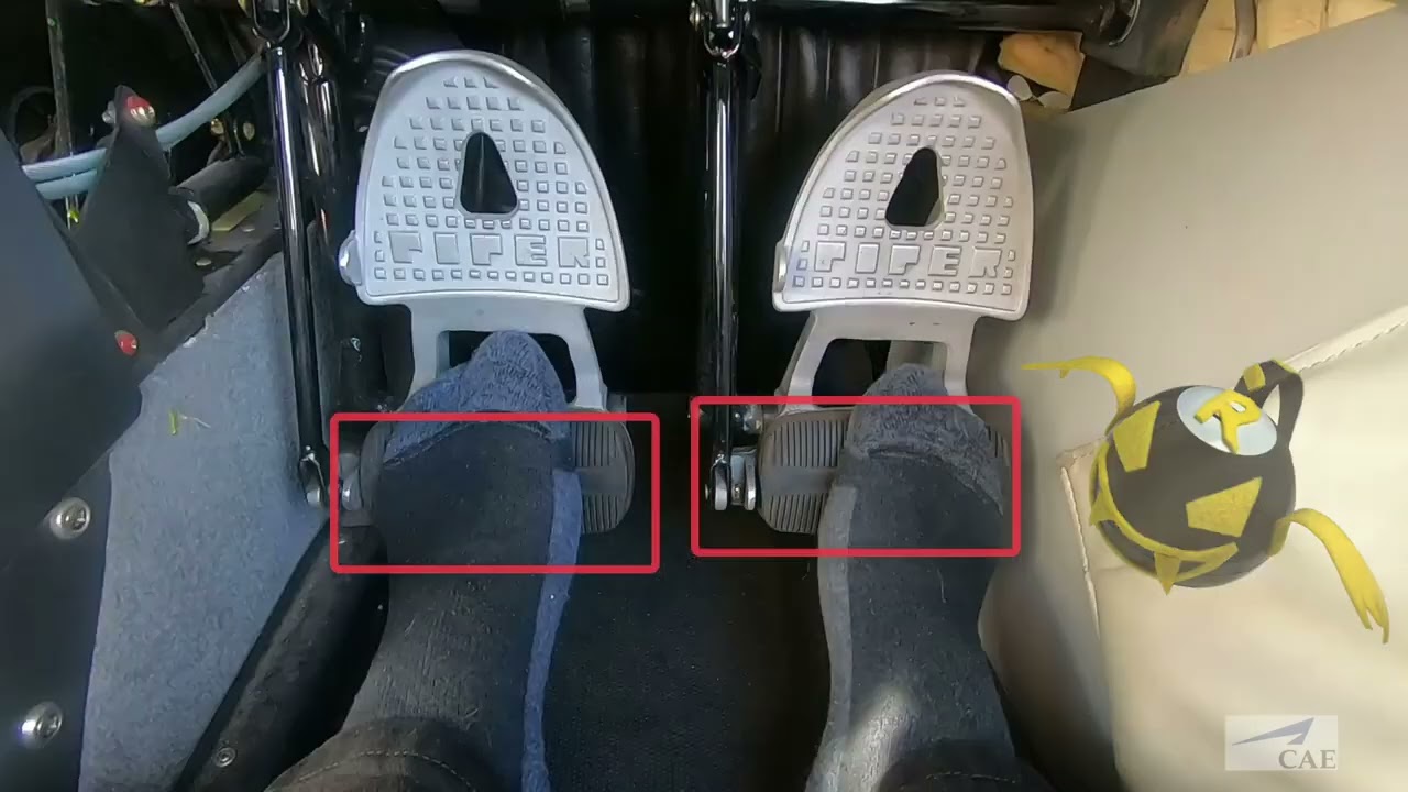 What are toe brakes on an airplane? Tipseri