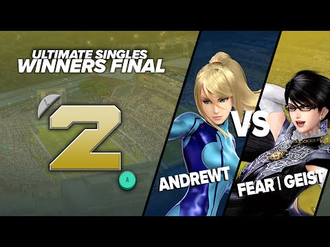 AndrewT (ZSS) vs FEAR | Geist (Bayonetta) - Ultimate Singles Winners Final - Chain Grab 2