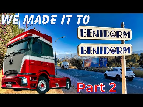 Long distance European Trucking - Back from Benidorm