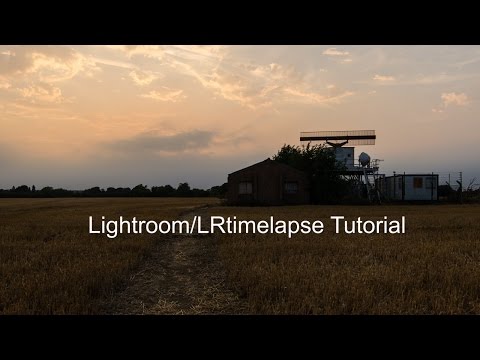 How to make a time lapse video with Lightroom and LRtimelapse