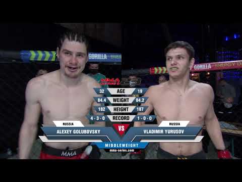 MMA Series-23: Time of new heroes - Alexey Golubovsky (Russia) - Vladimir Yurusov (Russia)