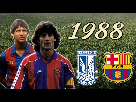 Jeden karny od wyrzucenia Barcelony | Lech Poznań - FC Barcelona 1988 | Historia Polskiej Piłki #11