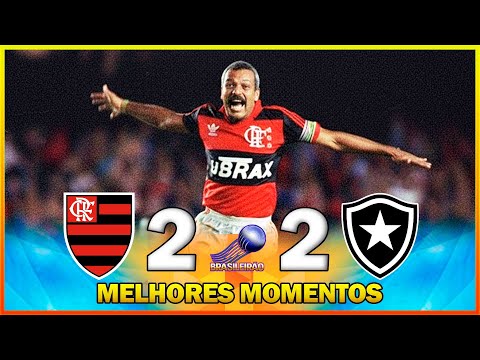 FLAMENGO 2 x 2 BOTAFOGO ● MELHORES MOMENTOS ● CAMPEONATO BRASILEIRO 1992 ● FINAL ● JOGO 02