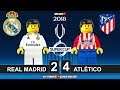 Uefa Super Cup 2018 • Real Madrid vs Atlético Madrid 2-4 🏆 All Goals Highlights Lego Football