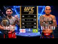 ILIA TOPURIA Vs CHARLES OLIVEIRA FULL FIGHT UFC 317