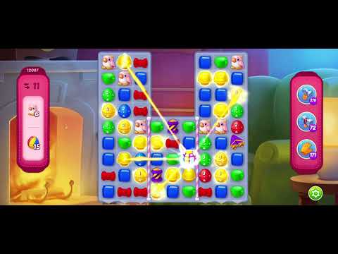 Homescapes Level 12087 夢幻家園 第12087關- No boosters