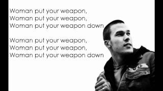 Justin nozuka   woman put your weapon down HQ Lyrics on Screen www Keep Tube com