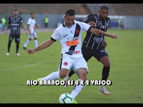 Amistoso: Rio Branco/ES 0 x 2 Vasco (Gols de Marcos Jr e Tiago Reis)
