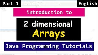 Two Dimensional ( 2 D ) Array with Example | Java Tutorial for Beginners