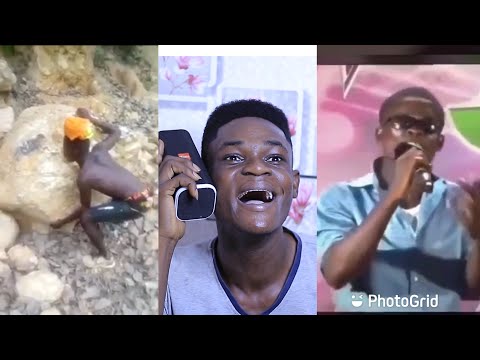 World Wahala, A guy tries to Carry a rock after smoking 30 roles of weed, Tv3 Mentor Wahala🤣🤣