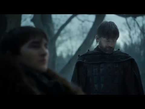 Jamie ask forgiveness from bran from GOT SEASON 8 EPISODE 2