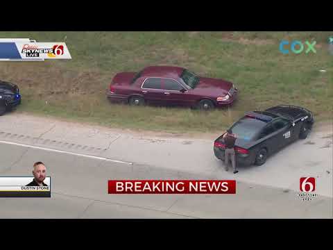 Police chase footage-highway chase ended with PIT maneuver