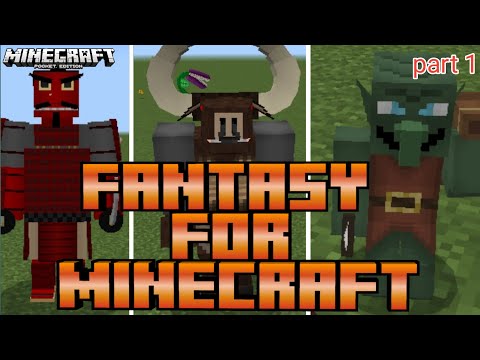 Ultimate Minecraft Fantasy Addon: Defeat Monsters as MC!