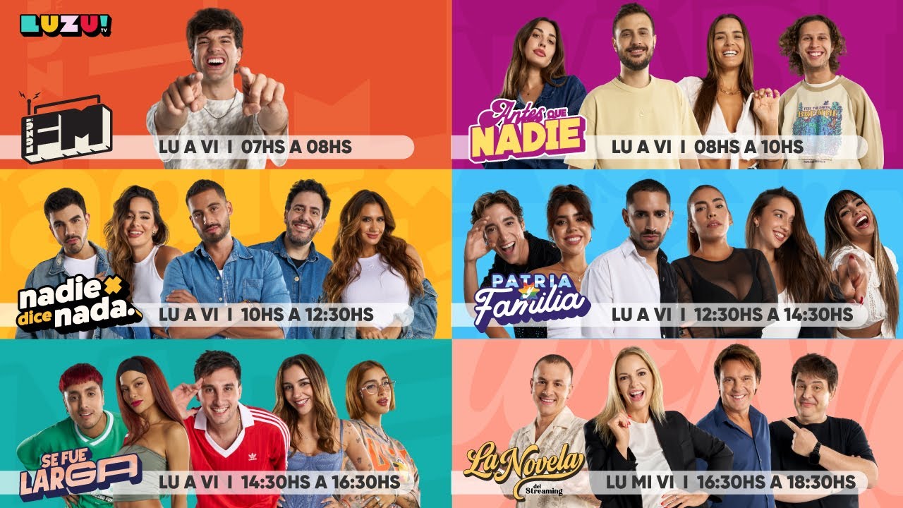 PATRIA Y FAMILIA: FEDE POPGOLD, CAMI MAYAN, LUCAS SPADAFORA, ANITA ESPÓSITO, JULI CASTRO Y PESTAÑELA