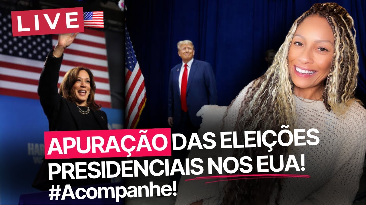 ELEIÇÕES: ACOMPANHE O INÍCIO DA CONTAGEM DOS VOTOS NOS EUA!