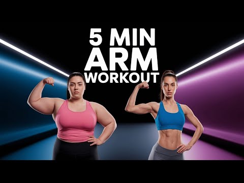 5 Minute Standing Arm Workout That Actually Works!