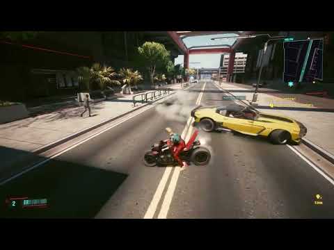 Cyberpunk 2077 - Crowd reaction in Update 1.5