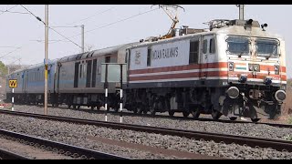WAP5 Bhopal Shatabdi express ! Train number 12002 New Delhi - Rani Kamalapati #WAP5 #indianrailways