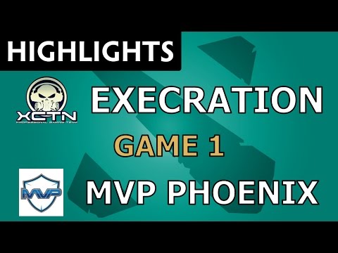 Execration vs MVP Phoenix [Game 1] Nanyang Championships Season 2 - Dota Highlights