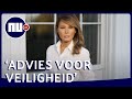 Melania roept op mondkapje te dragen, ondanks standpunt Trump | NU.nl
