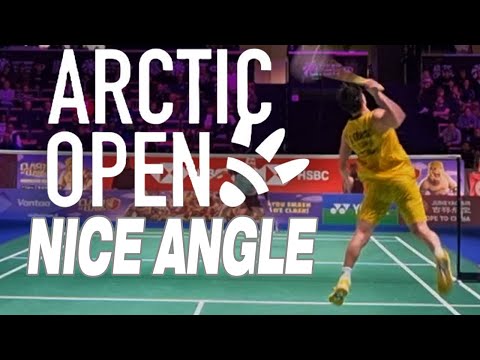 【Nice Angle】Takuma OBAYASHI (JPN) vs. Kalle KOLJONEN (FIN) Arctic Open 2025 Badminton #arcticopen