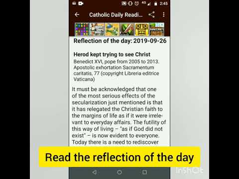 Catholic Daily Readings