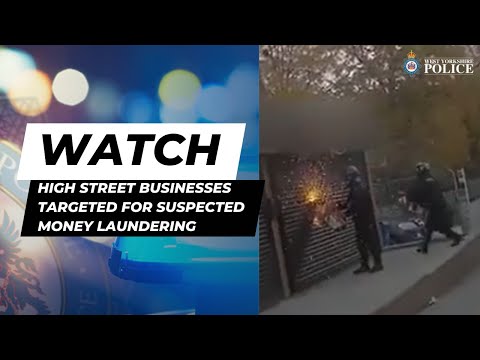 High Street Businesses Targeted for Suspected Money Laundering