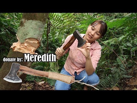 Survival skills Iron ax Donate By Fan