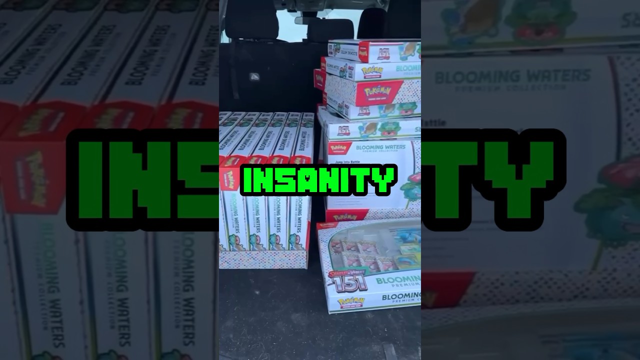 Pokemon Card SCALPERS BUY ALL Of 151 Blooming Waters