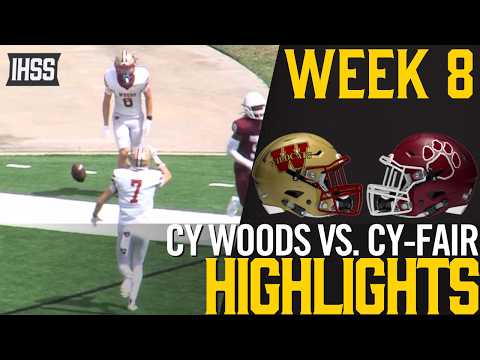 Cy Woods Stays Unbeaten in District 16-6A Thriller Over Cy-Fair | 35-24